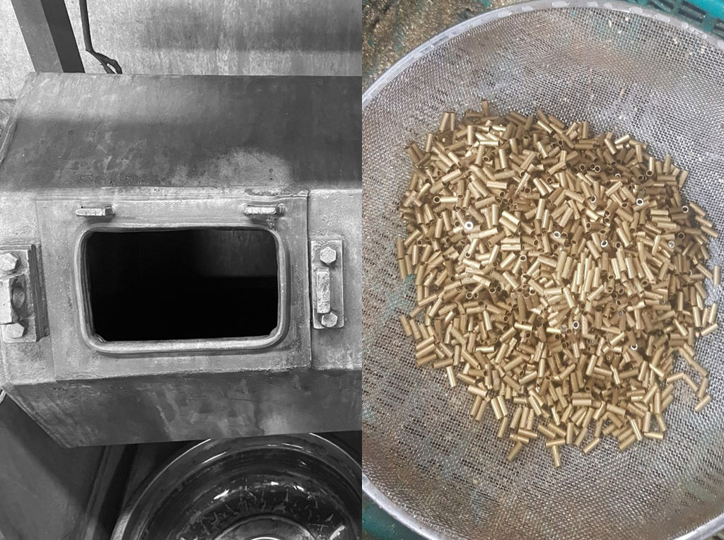 Material cleaning after cutting